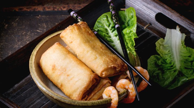 Спрінг-роли з креветками