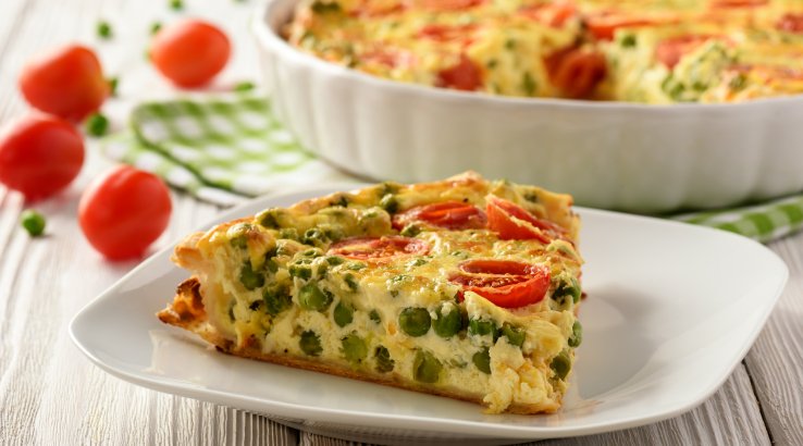 Запіканка з овочами і фаршем