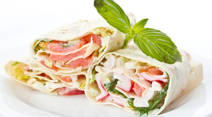 рулет з крабовими паличками