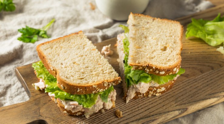 канапки тунцем і кіноа