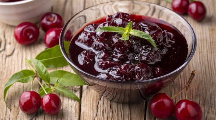 Варення вишня апельсин