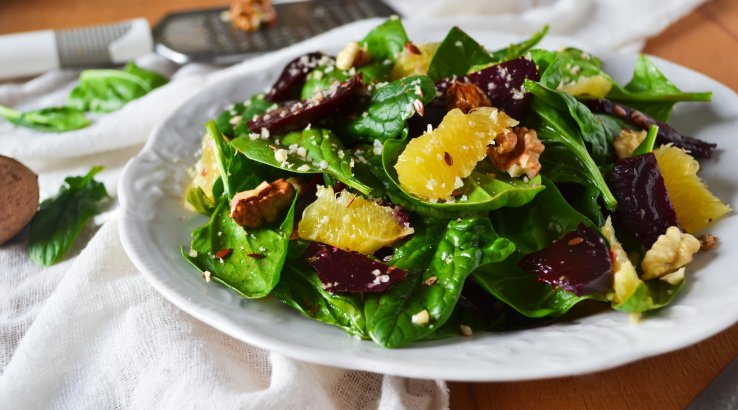 Салат з буряком і апельсином