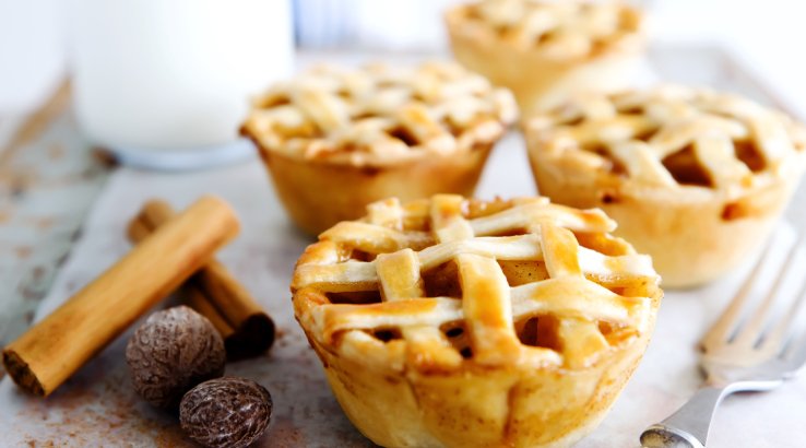 Солодкі кошики з сухофруктами