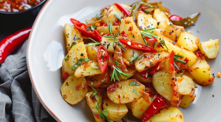 Смажена картопля по-бідному