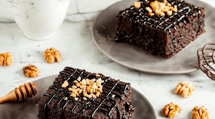 Турецкий влажный шоколадный кекс