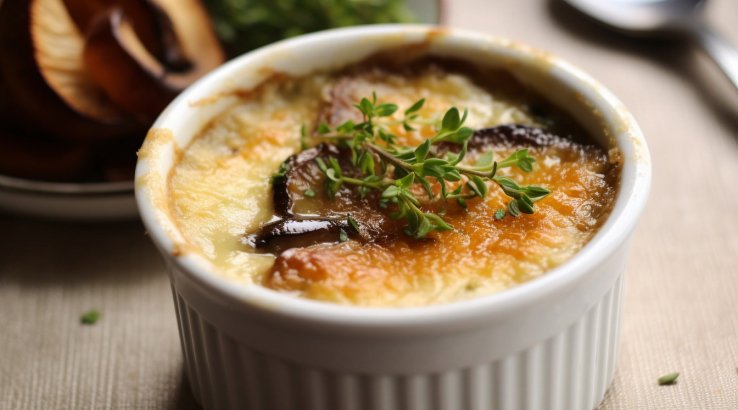 Грибне крем-брюле