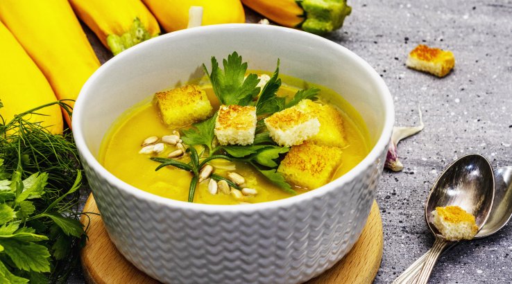 Крем-суп з кабачків від Лізи Глінської