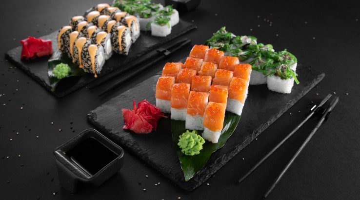 Як зробити суші у формочках для льоду