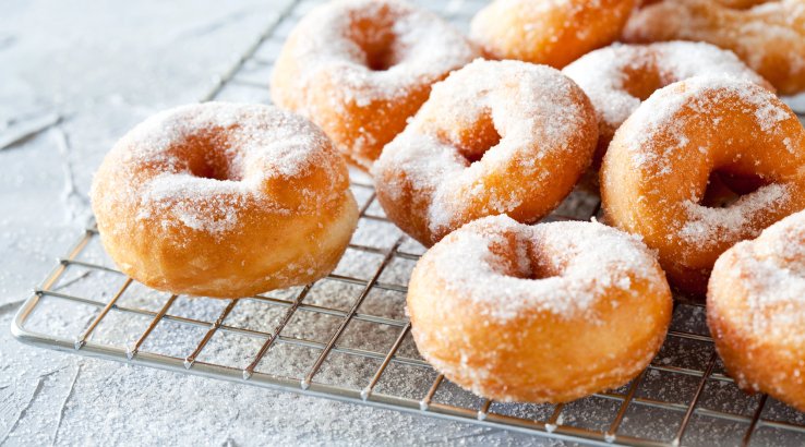 Сирні пончики