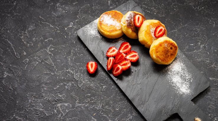 Сирники з білим шоколадом