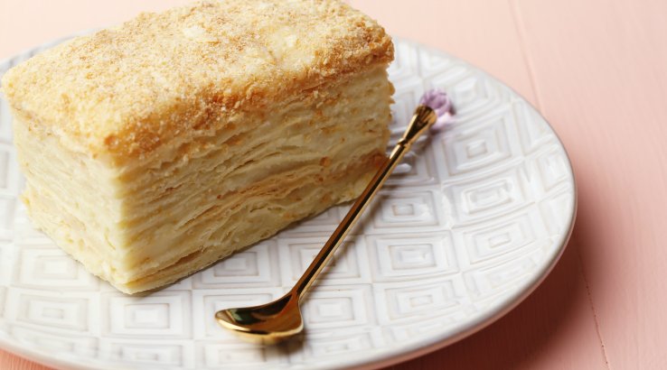 Наполеон з листкового тіста