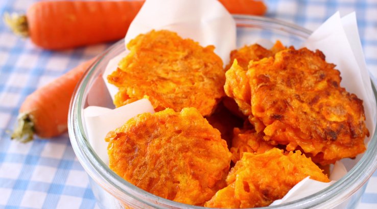 Морквяні оладки