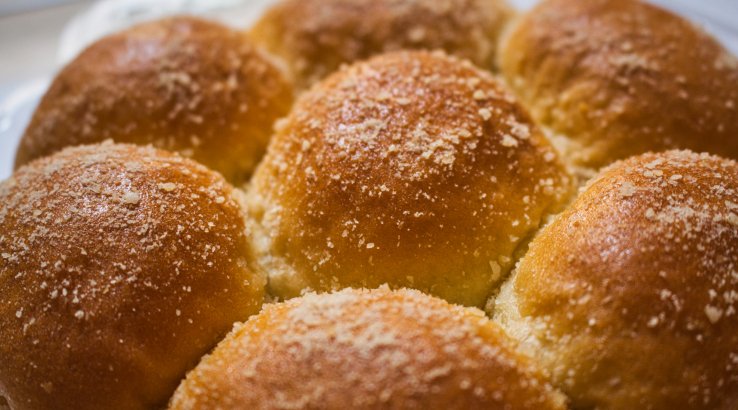 Булочки с корочкой