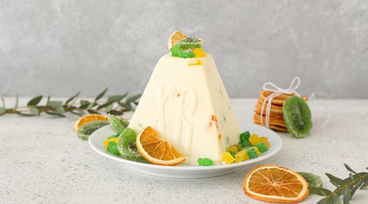 Паска з сиру з мармеладом