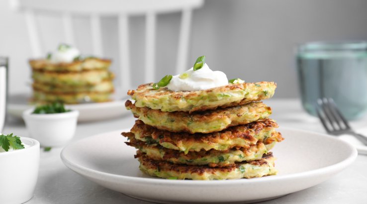 Прості оладки з цукіні