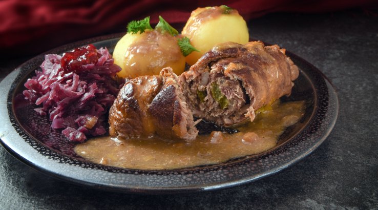 Мʼясні рулетики