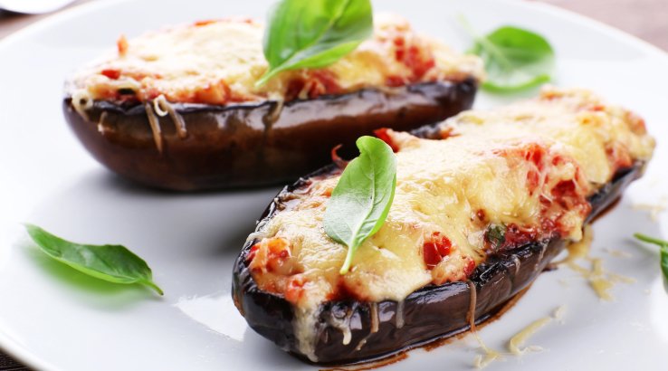 брускети з баклажана