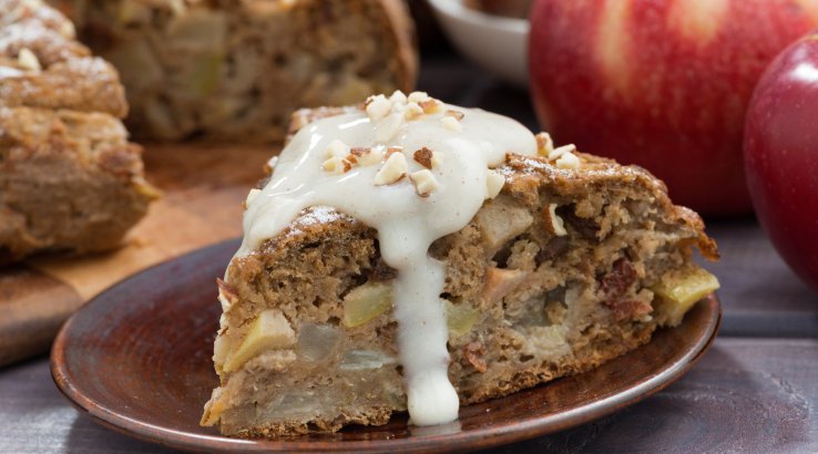 Коричний яблучний пиріг