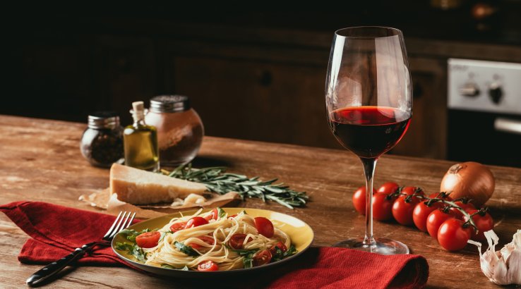 Паста і вино