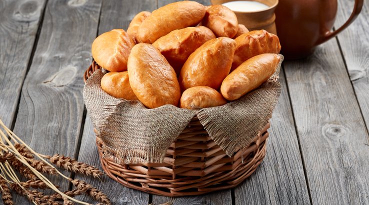 Пиріжки на томатному соку