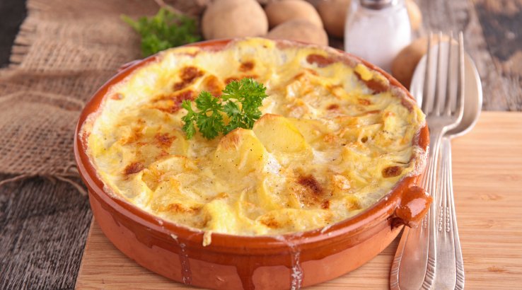 Картопля по-французьки із сиром