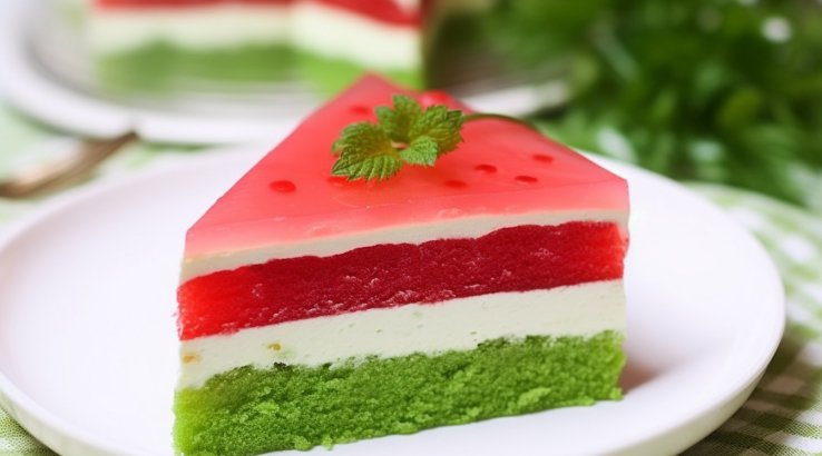 Десерт «Кавунчик»