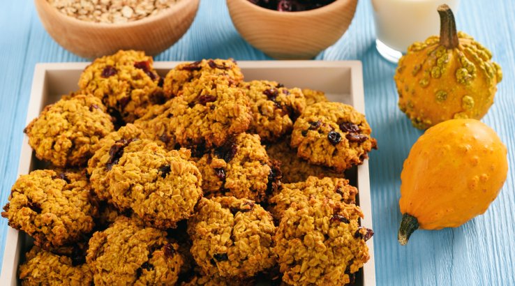 Гарбузово-вівсяне печиво