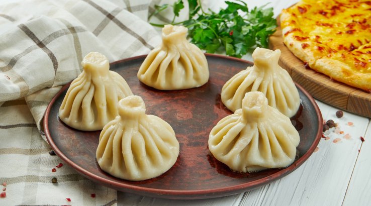 Хінкалі з сиром