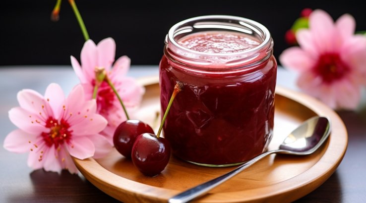 Пікантна вишнева гірчиця