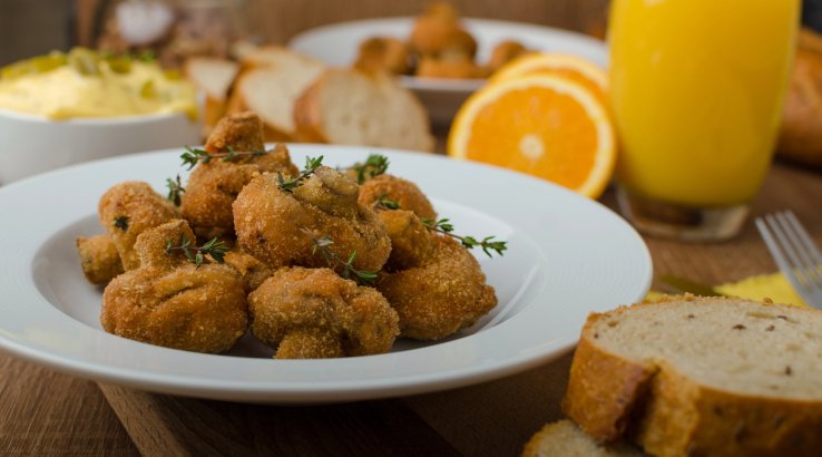 Печериці в клярі