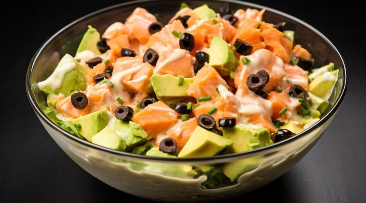 Салат з авокадо