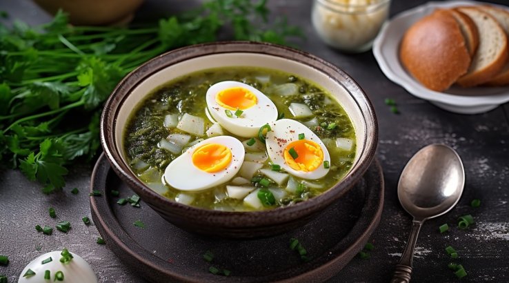 Зелений борщ