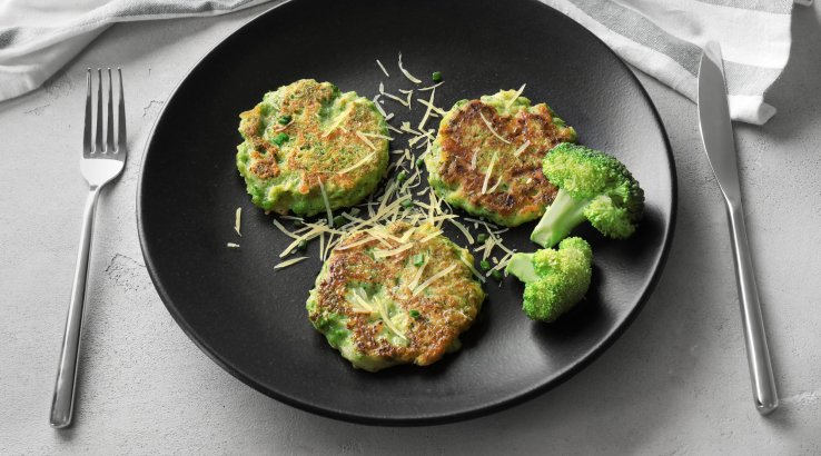 Рисові оладки з броколі