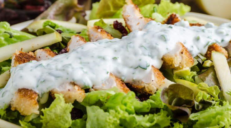 Салат із куркою