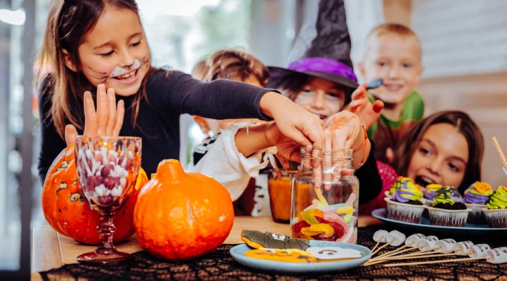 дитяча вечірка на Гелловін