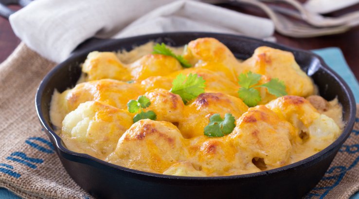 Цвітна капуста під сиром