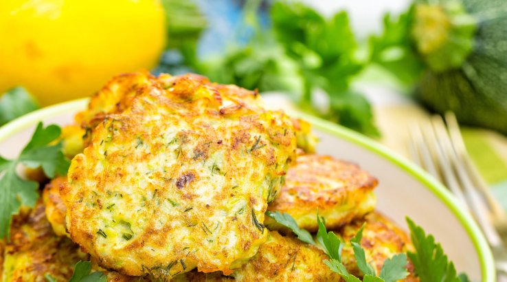 Оладки з кабачків і картоплі