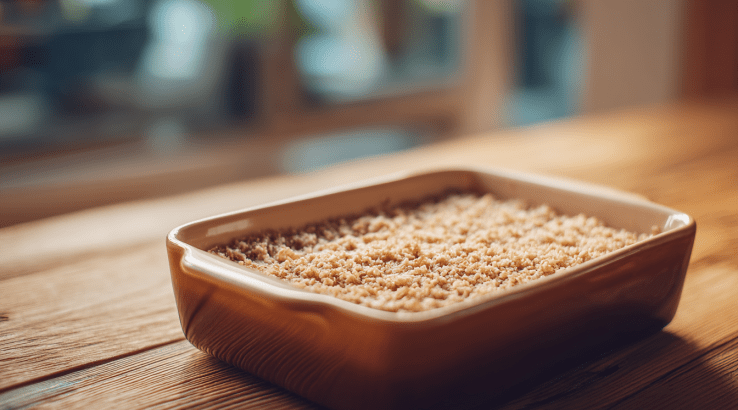 Десерт з рисових хлібців