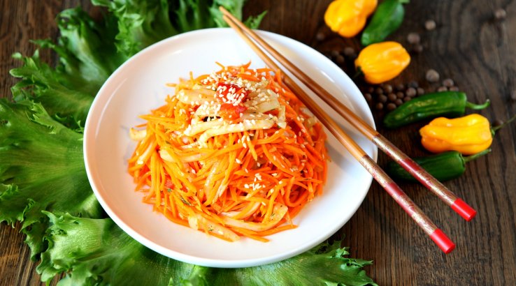 Кальмари по-корейськи