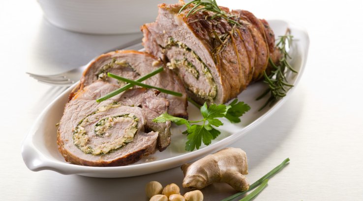 Фарширований ростбіф з рикотою