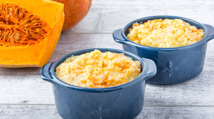 Пшоняна каша з гарбузом