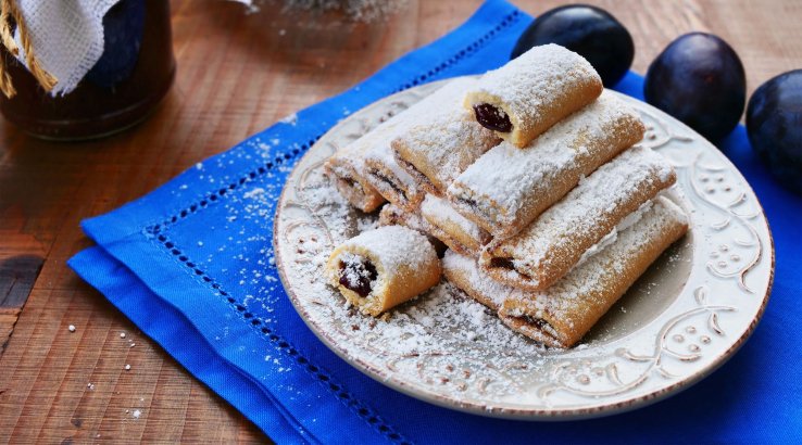 Печиво зі сливовим джемом