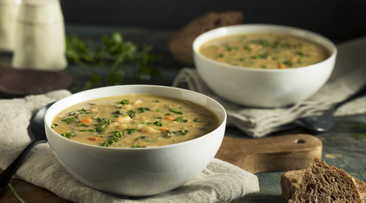 Суп із сосисками