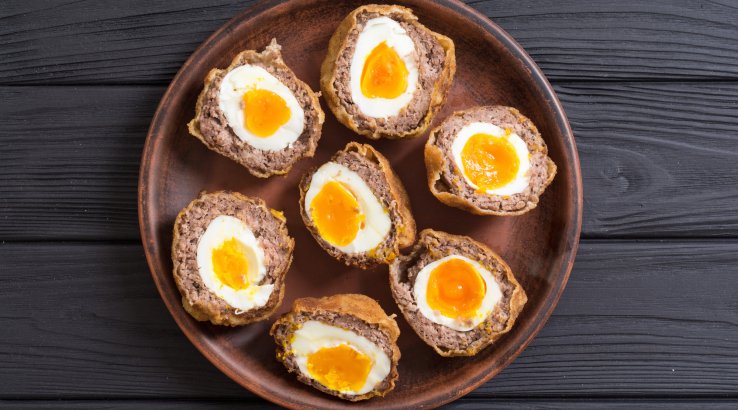 Тефтельки з перепелиними яйцями