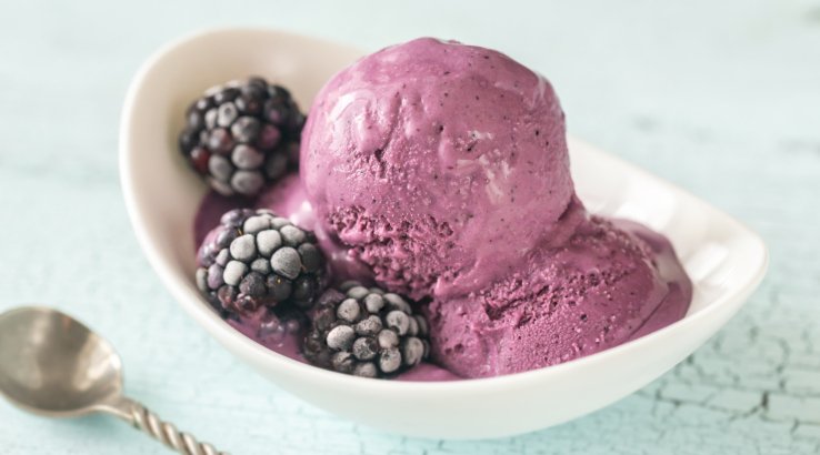 Ожинове морозиво - домашній рецепт