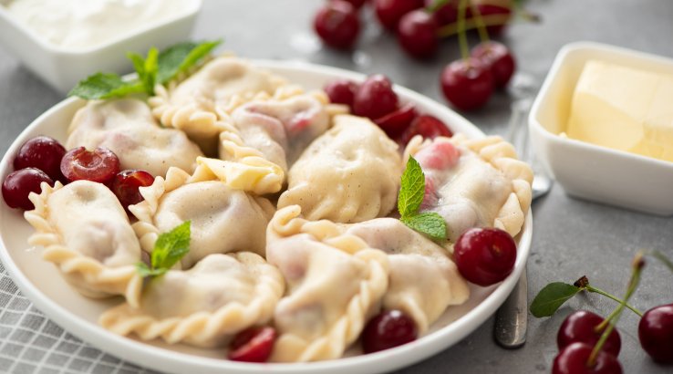 Вареники з вишнею