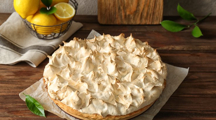 Яблучно-горіховий пиріг