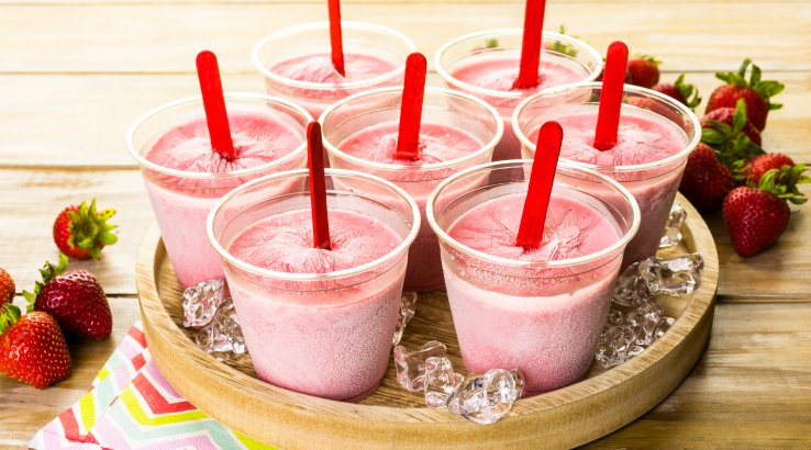 Морозиво з полуниці