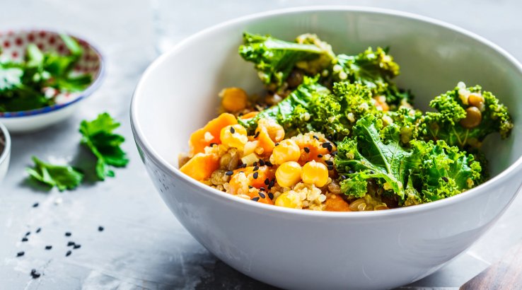 Салат із запечених осінніх овочів