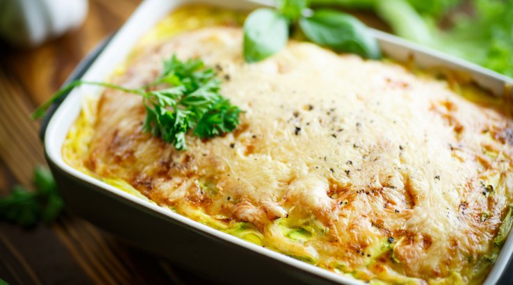 Ніжна кабачкова запіканка